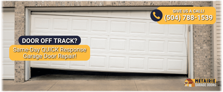 Garage Door Off Track In Metairie